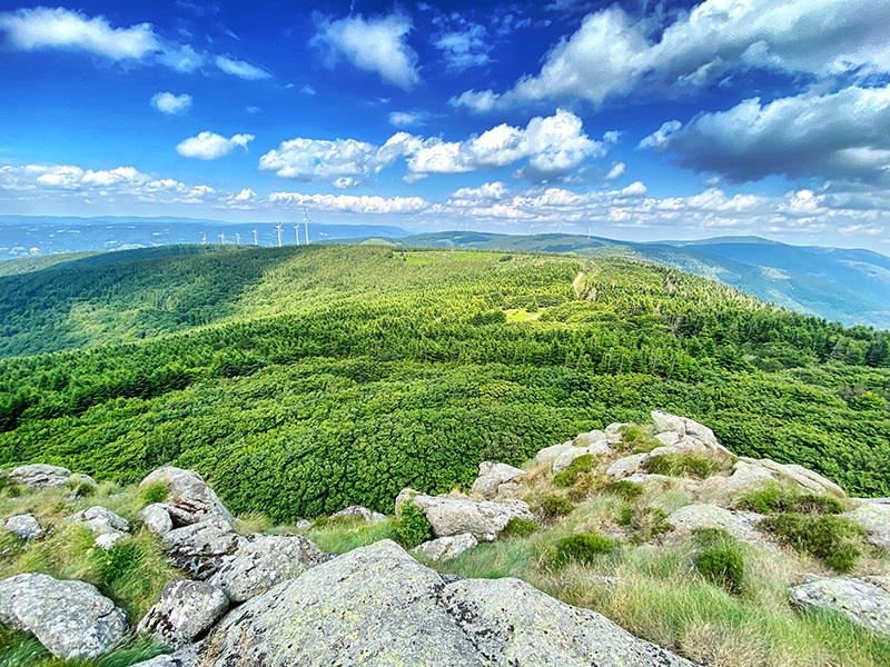 Vue depuis le roc de Peyremaux